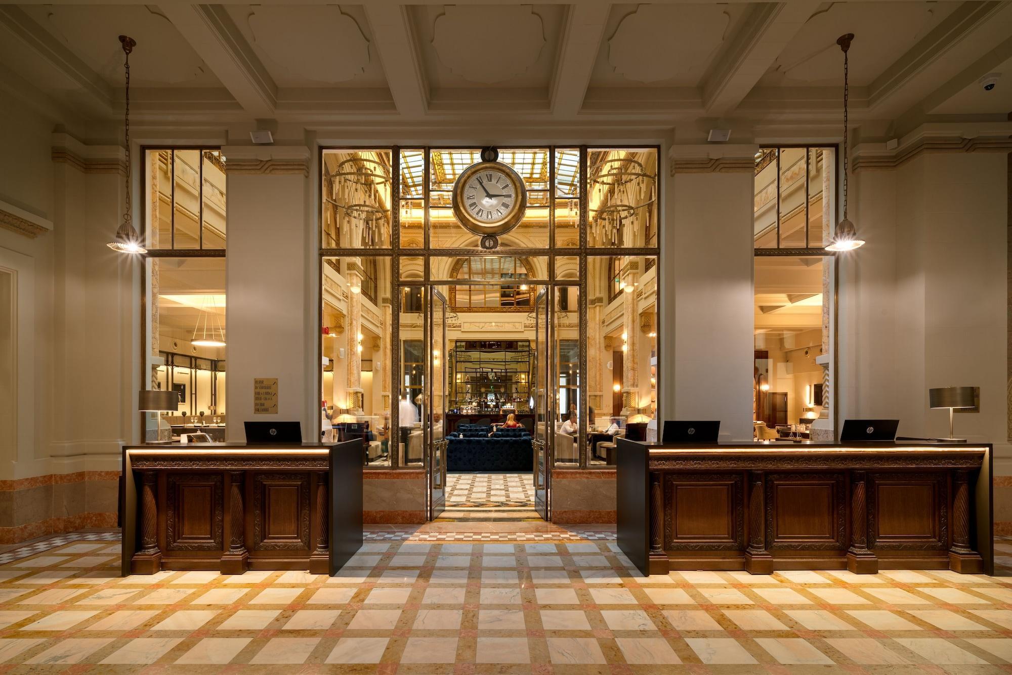 The Marmorosch Bucharest, Autograph Collection Hotel Exterior foto The lobby of the hotel