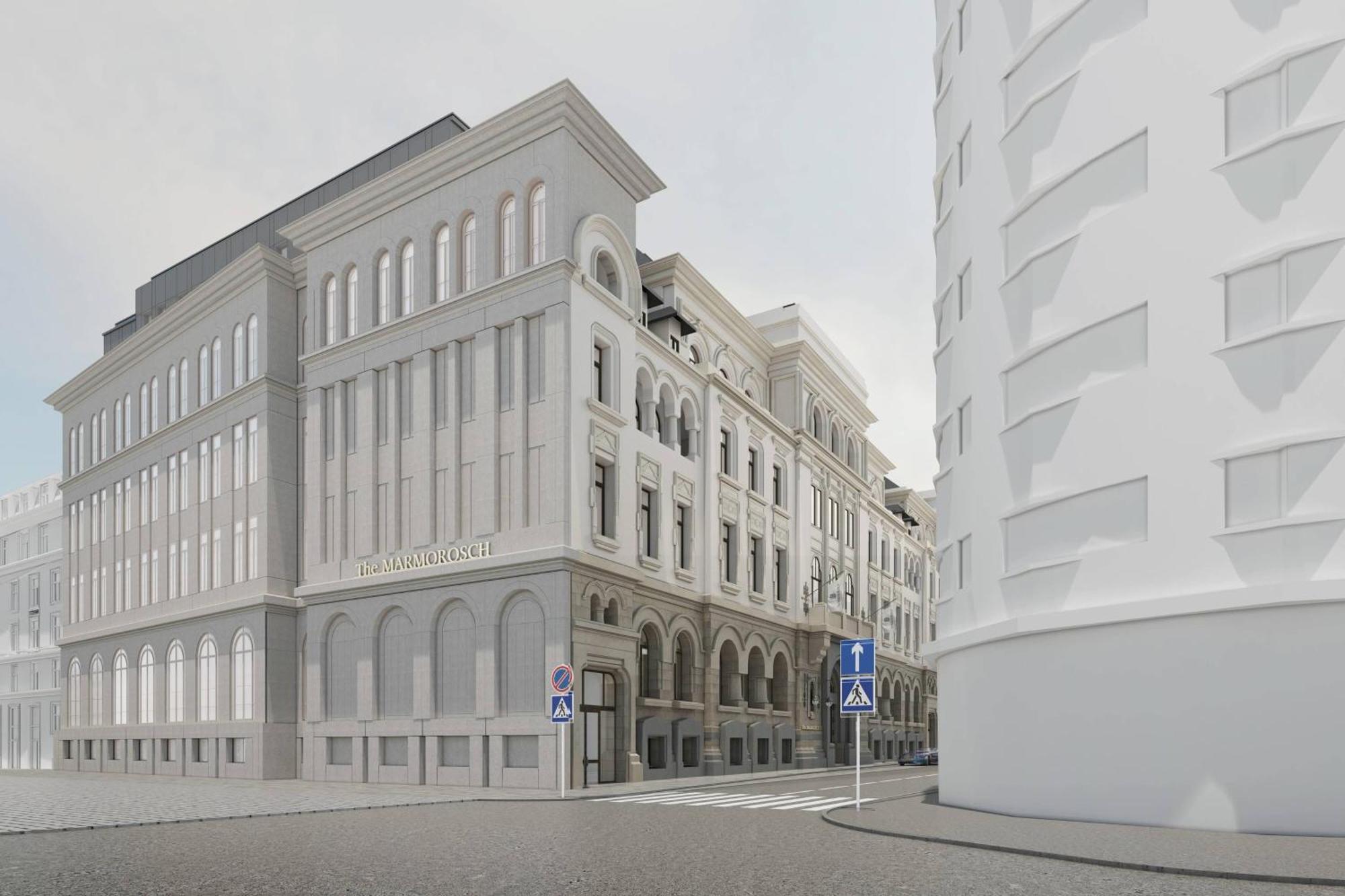 The Marmorosch Bucharest, Autograph Collection Hotel Exterior foto The proposed hotel
