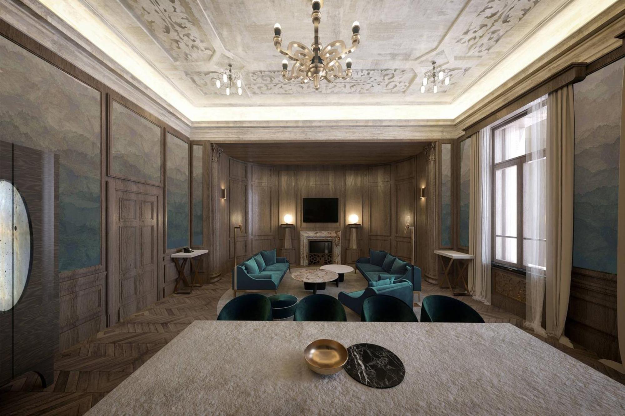 The Marmorosch Bucharest, Autograph Collection Hotel Exterior foto The interior of the hotel