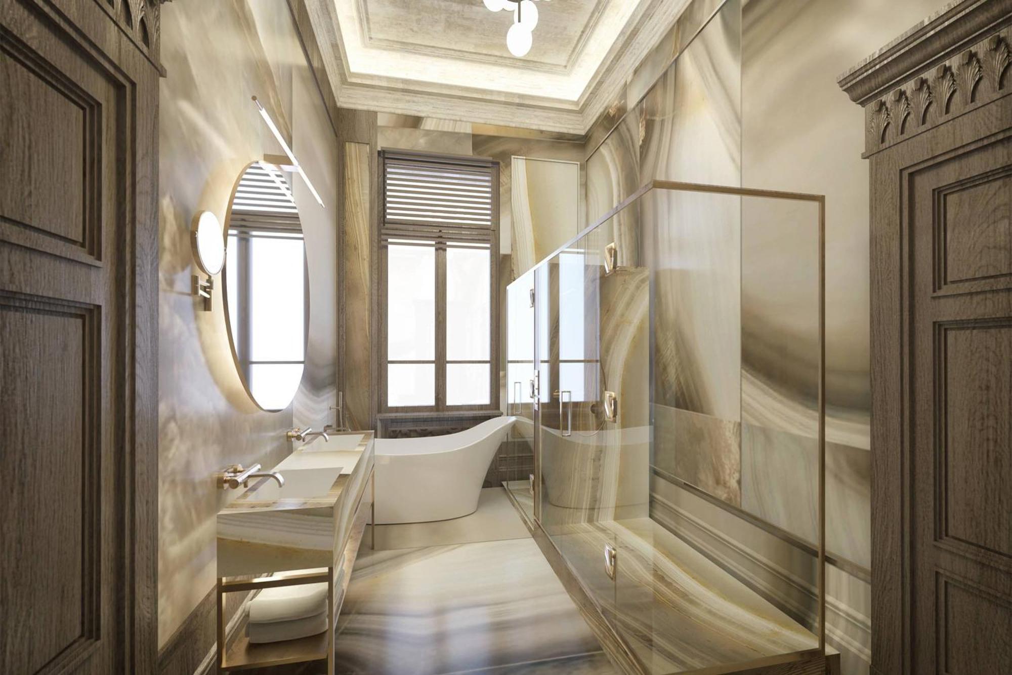 The Marmorosch Bucharest, Autograph Collection Hotel Exterior foto Bathroom